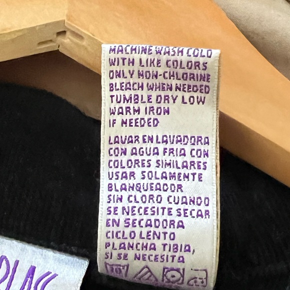 Bill Blass | Black corduroy button front blazer minimalist jacket size l… - Picture 9 of 9